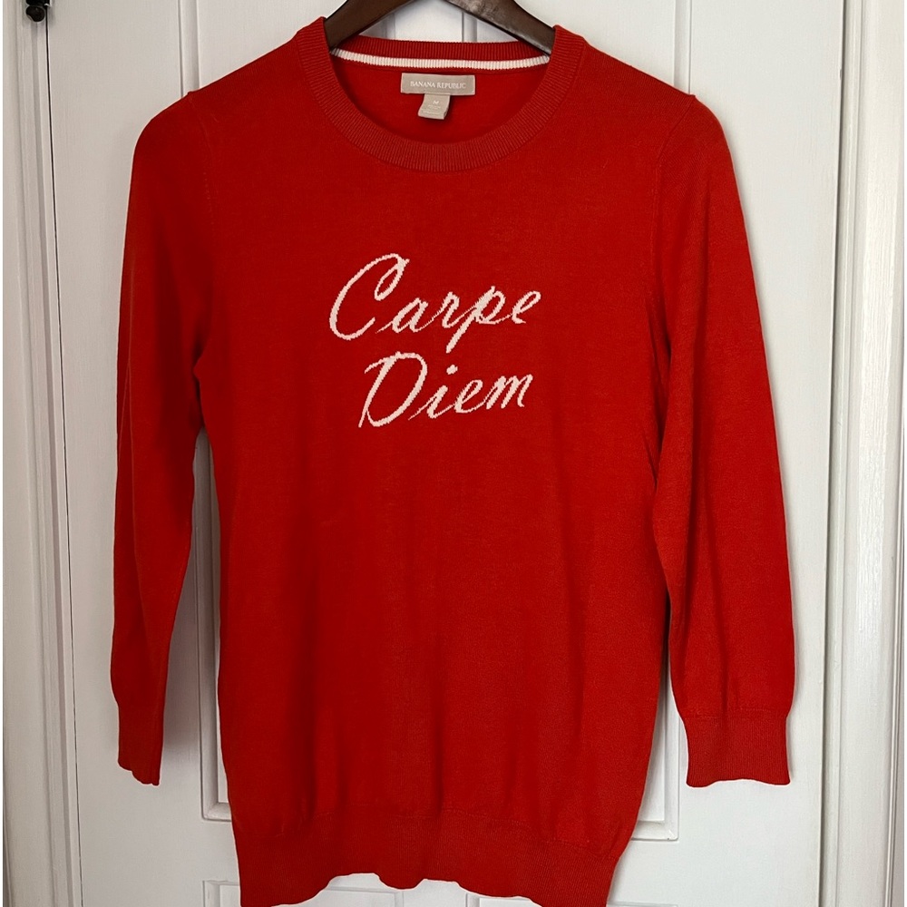 Banana republic carpe diem sweater